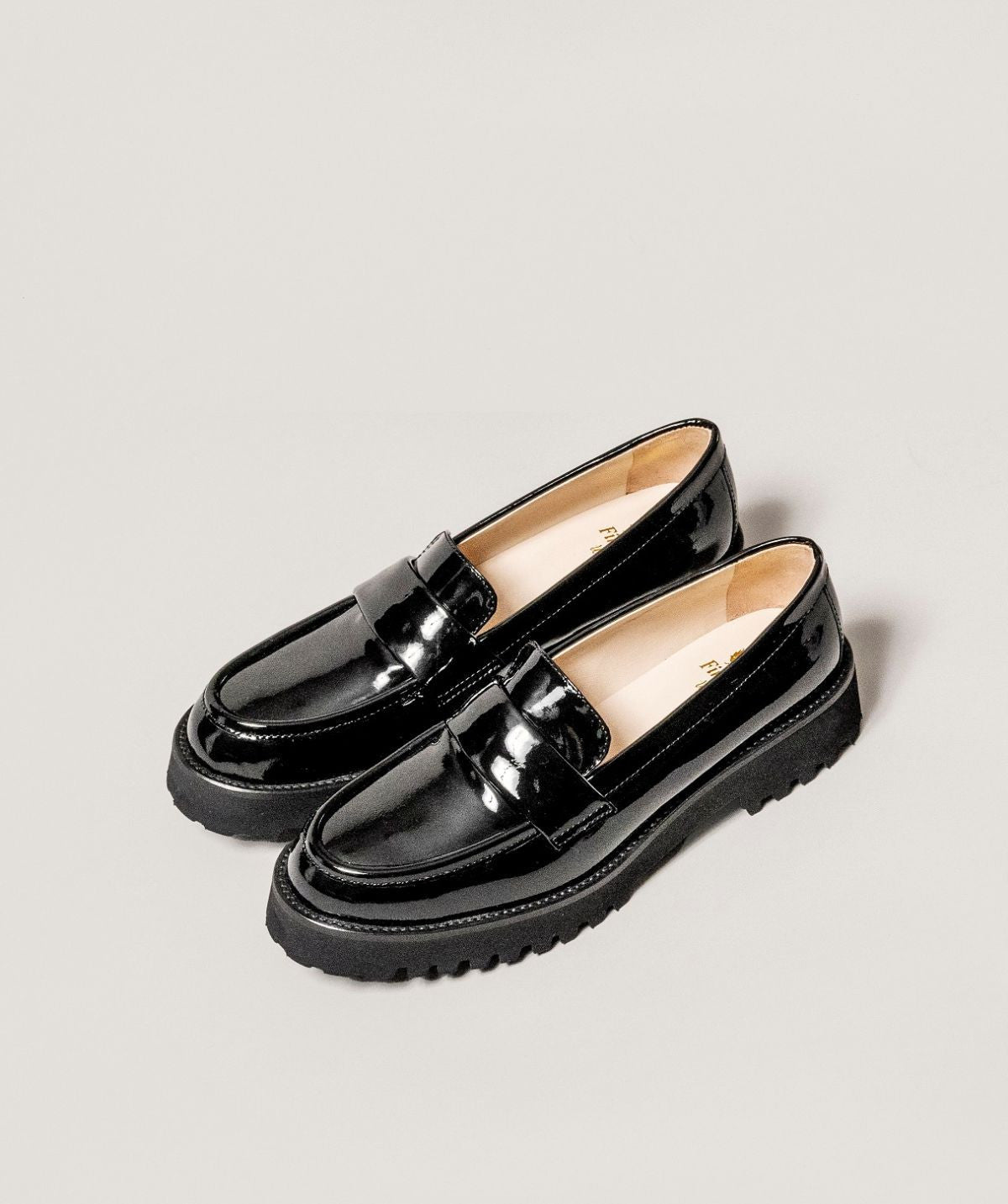 ADELE Black Moccasins