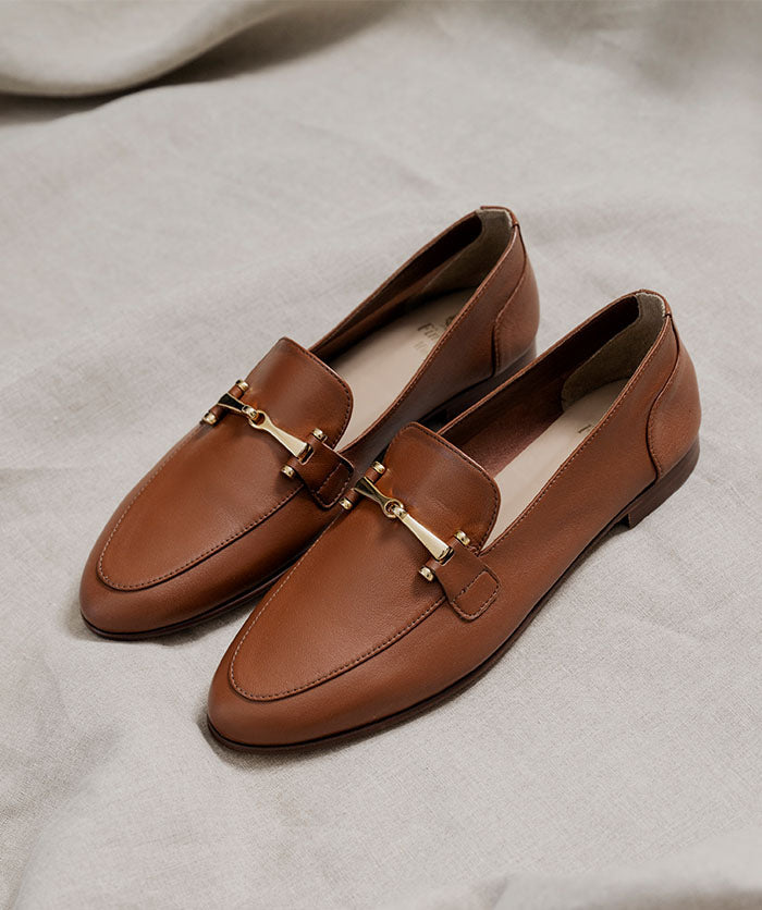 Mocassins AMELIE Cognac