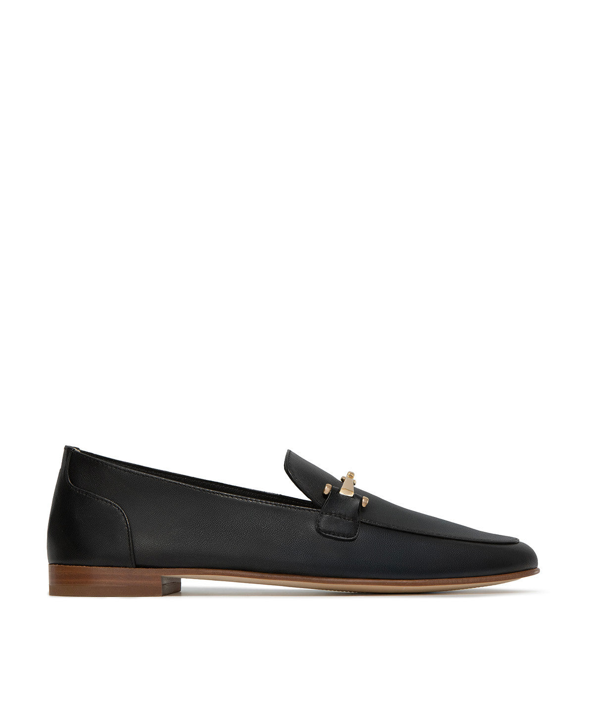 AMÉLIE Black Moccasins