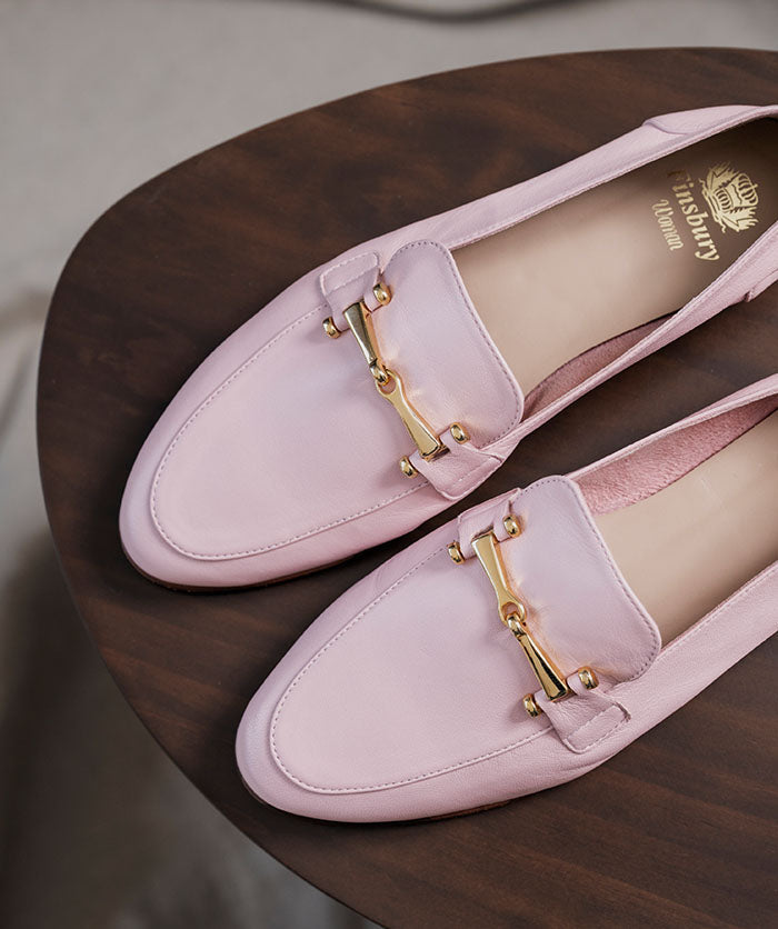 Mocassins AMELIE Rose Pétale