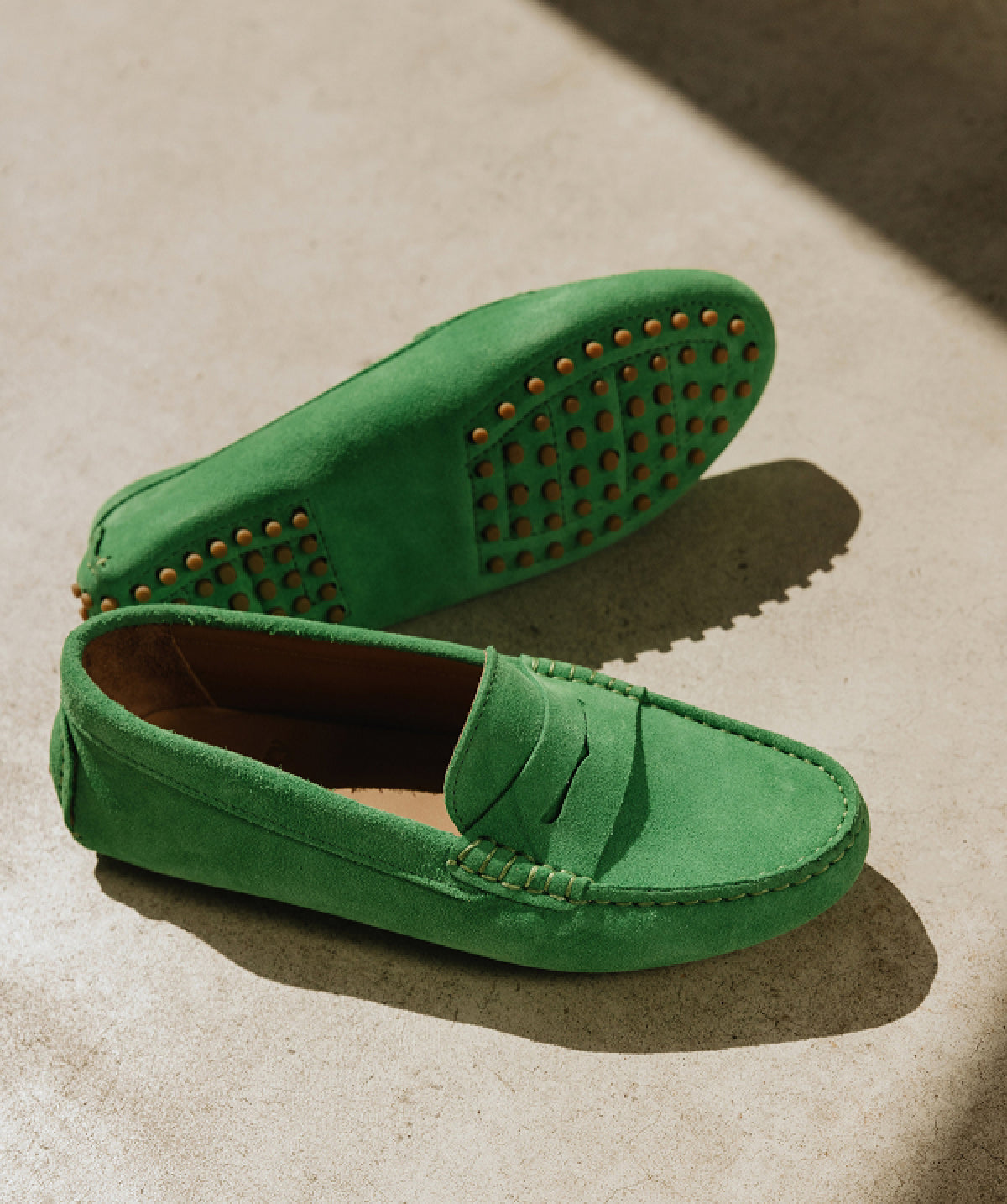 Mocassins ARLEQUIN Vert Emeraude