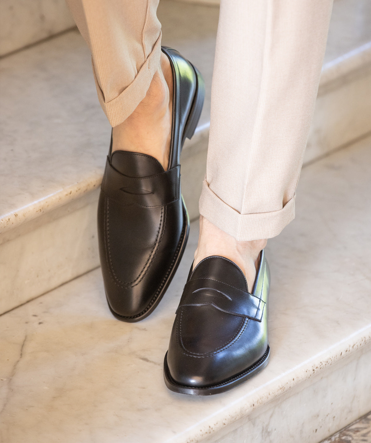 LINCOLN Black Moccasin