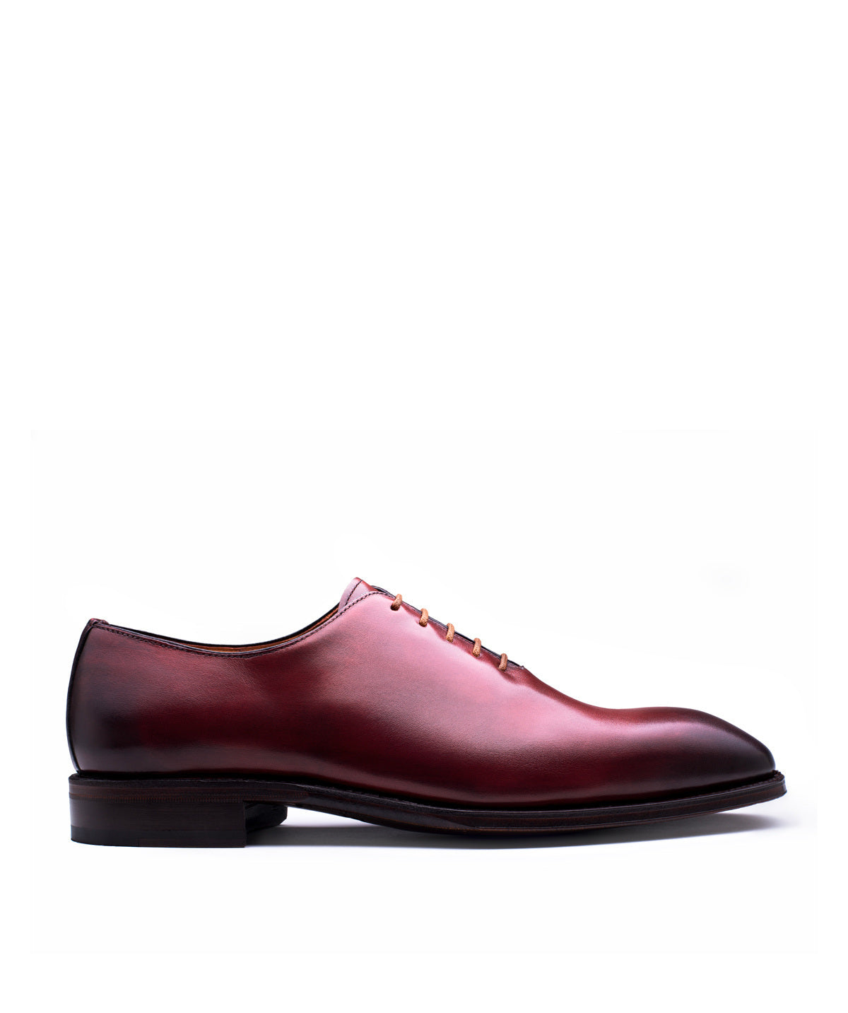Richelieu GIULIA Bordeaux Patiné Finsbury Shoes - Main Image