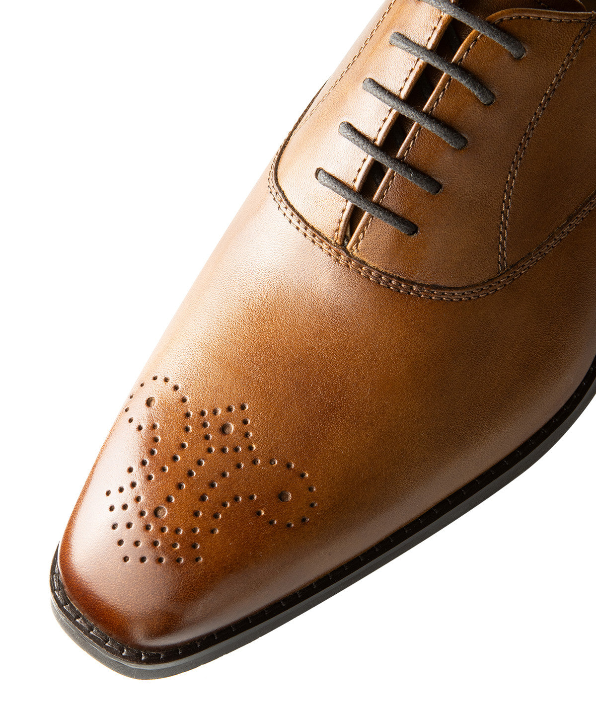 Richelieu JERSEY Marron Patiné