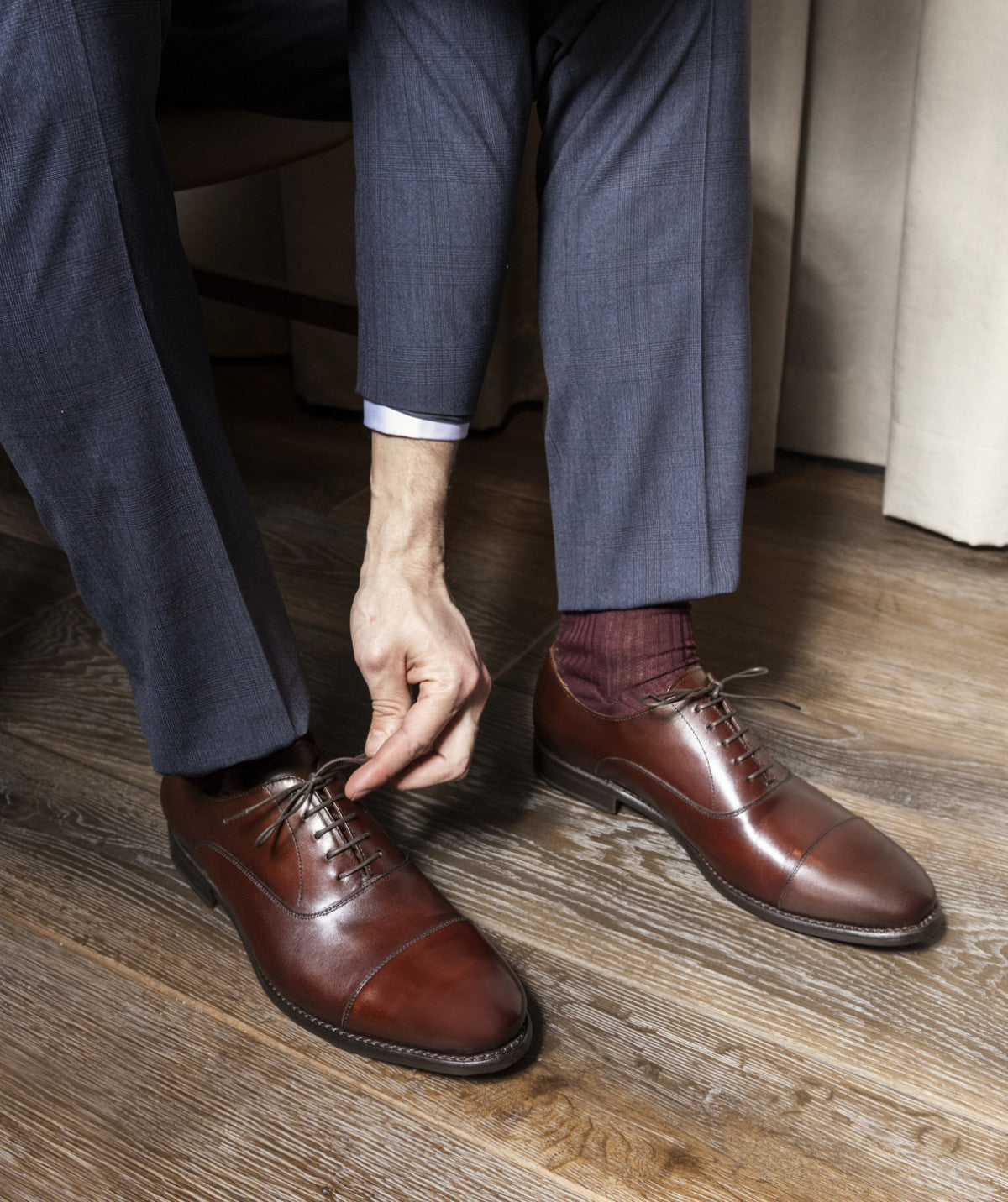 Richelieu OXFORD Marron Noyer