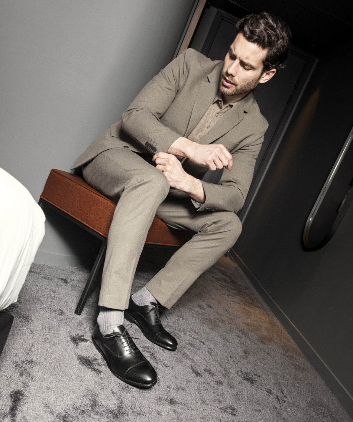 Black Oxford Richelieu