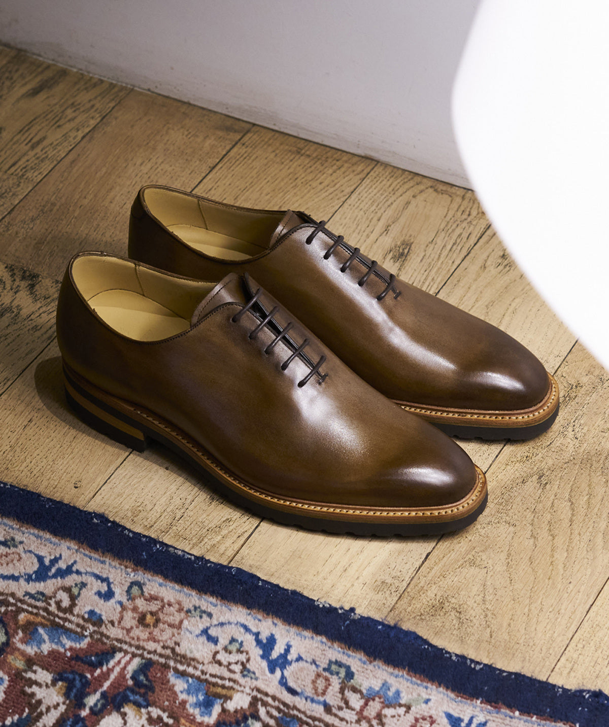 Richelieu SHELBY Marron Patiné