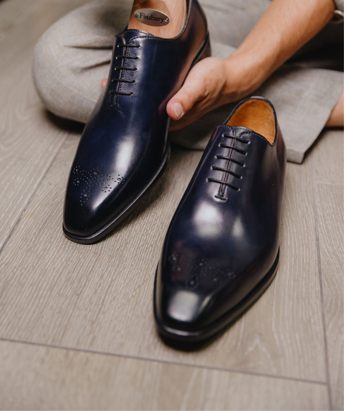 Richelieu VASCO Bleu Nuit