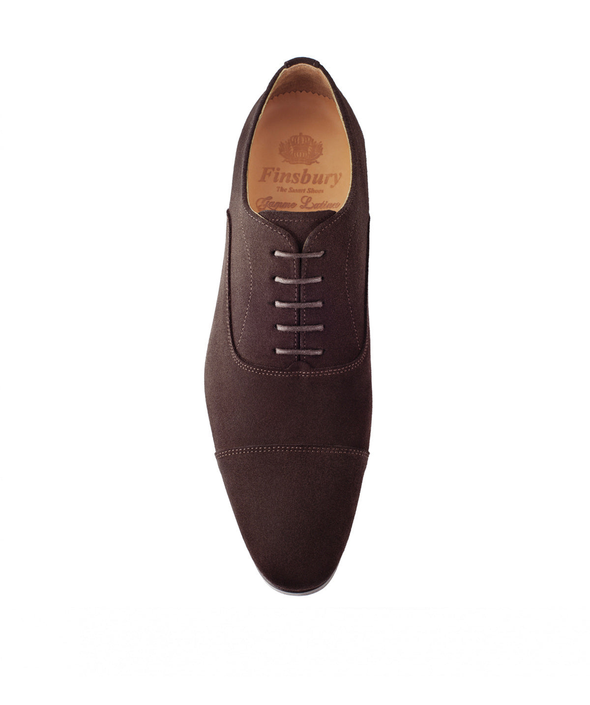 Richelieu WHITNEY Dark Brown Suede