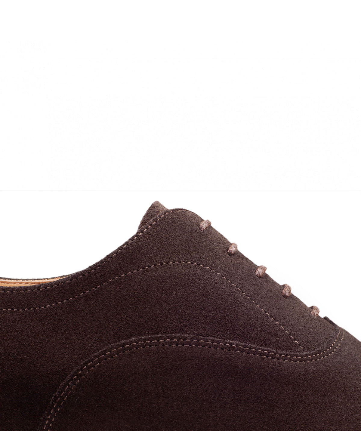 Richelieu WHITNEY Dark Brown Suede