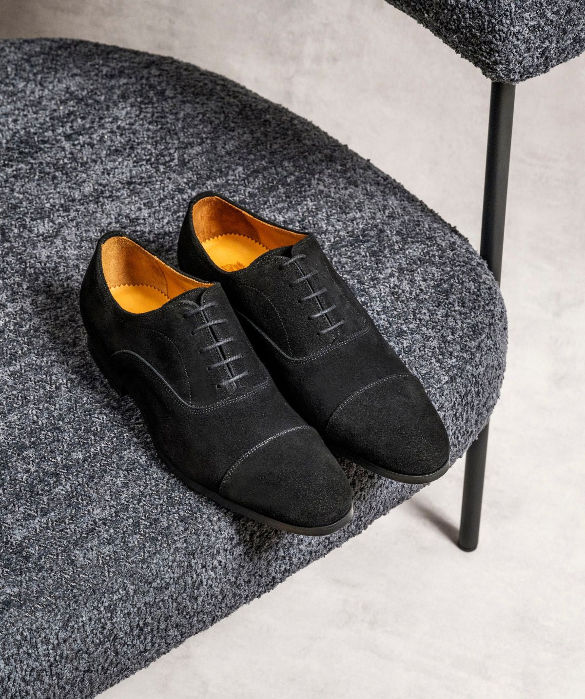 Richelieu WHITNEY Veau Velours Noir