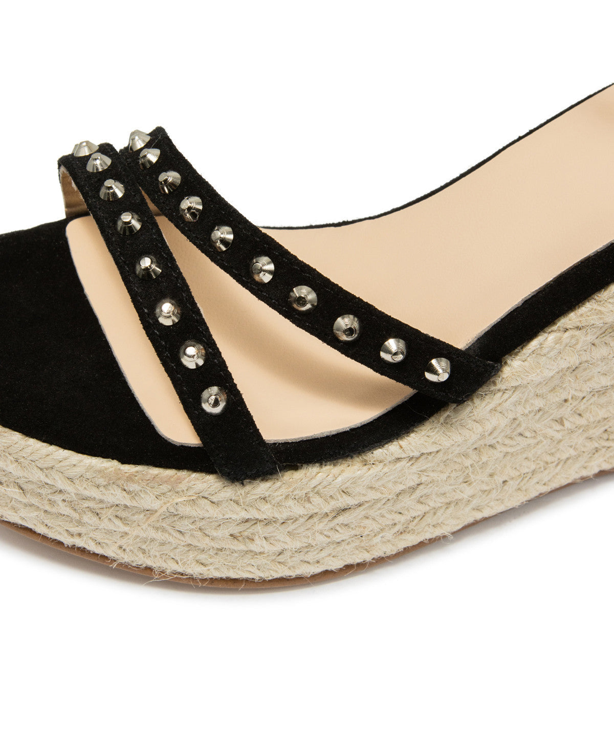 Sandales CAMILLE Veau Velours Noir