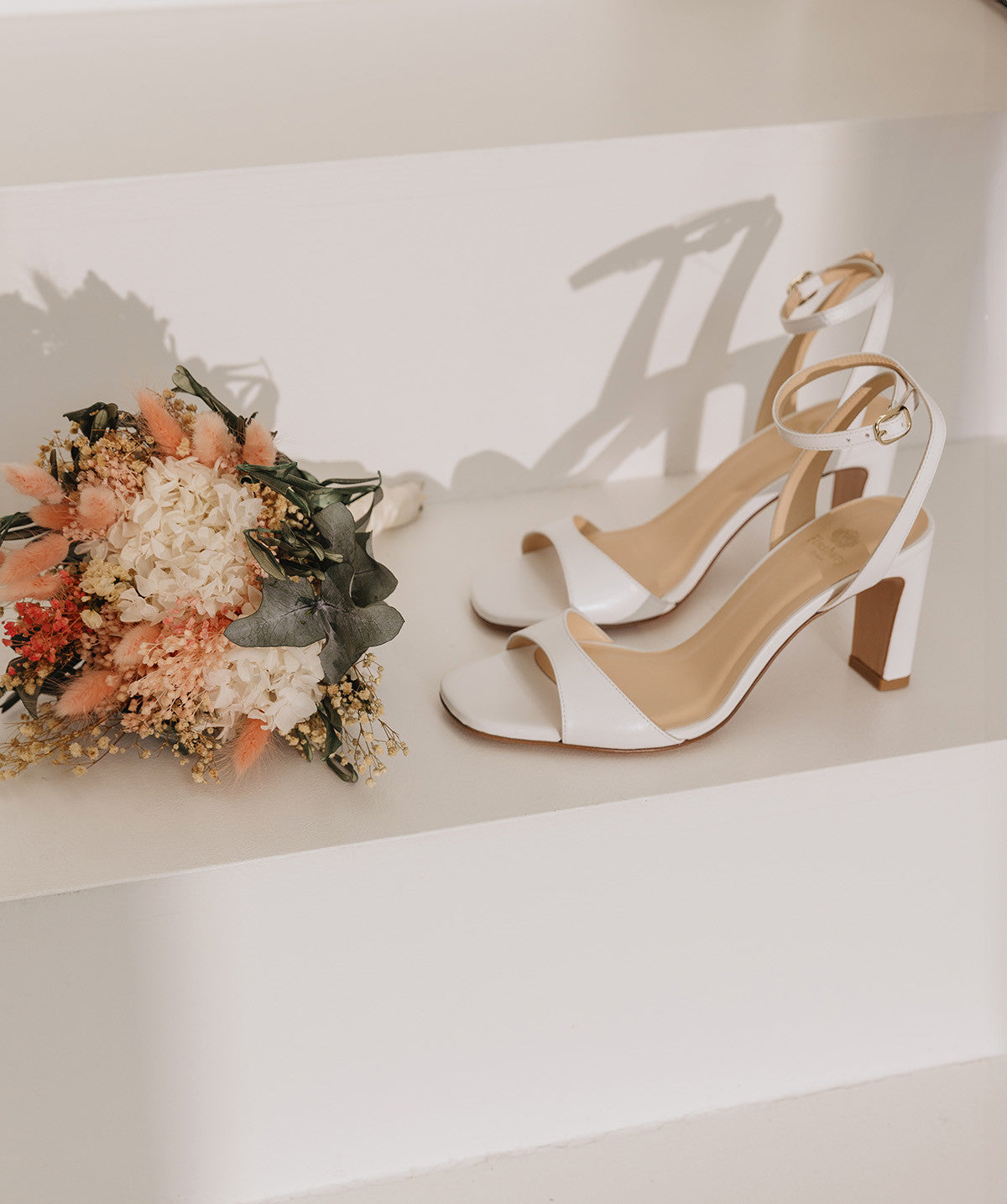 CLAIRE White Sandals