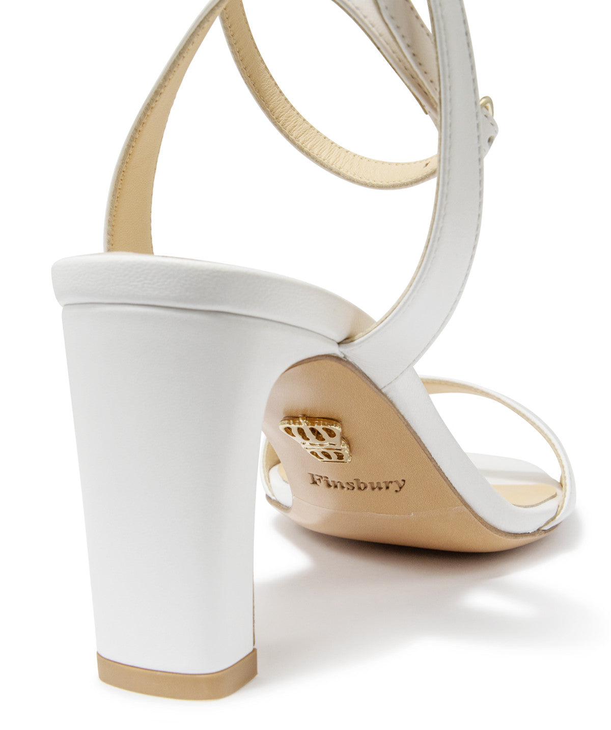 CLAIRE White Sandals