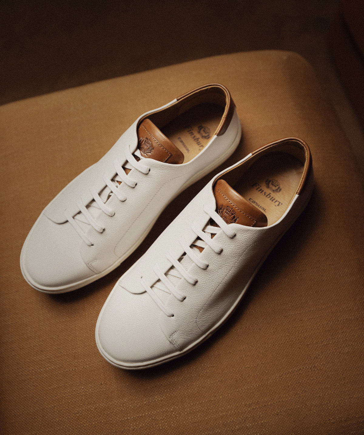 Sneakers MURPHY Grainé Blanc