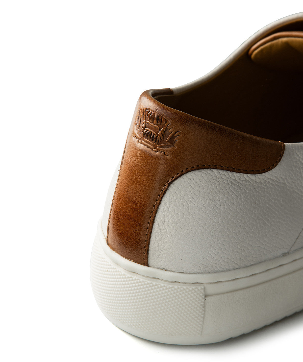 Sneakers MURPHY Grainé Blanc