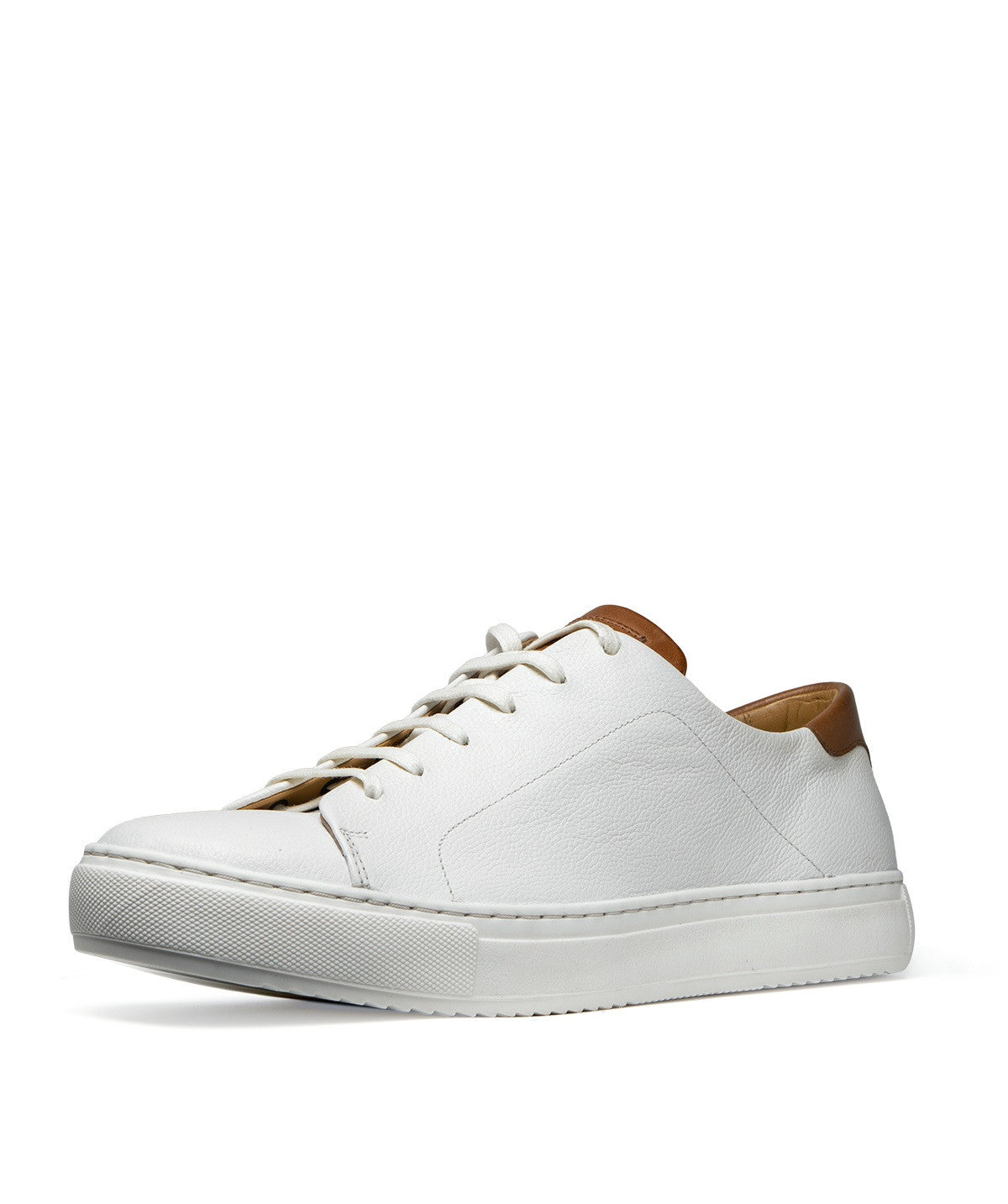 MURPHY Grained White Sneakers