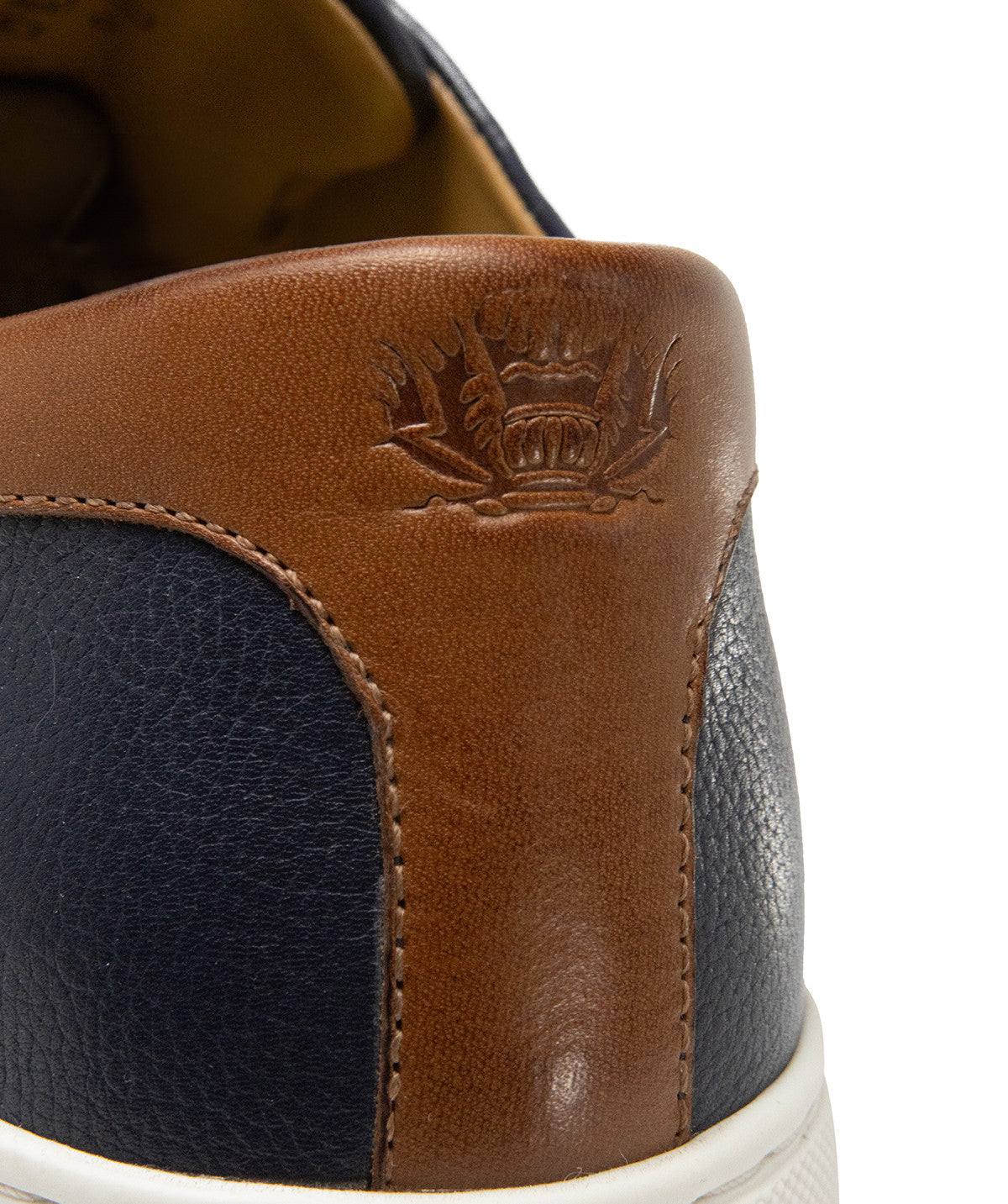 MURPHY Grained Navy Sneakers