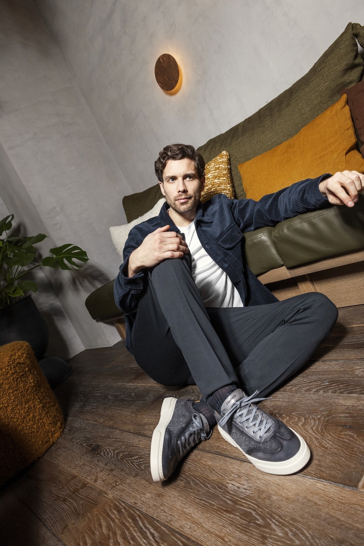 Sneakers MAGNUS Gris chiné