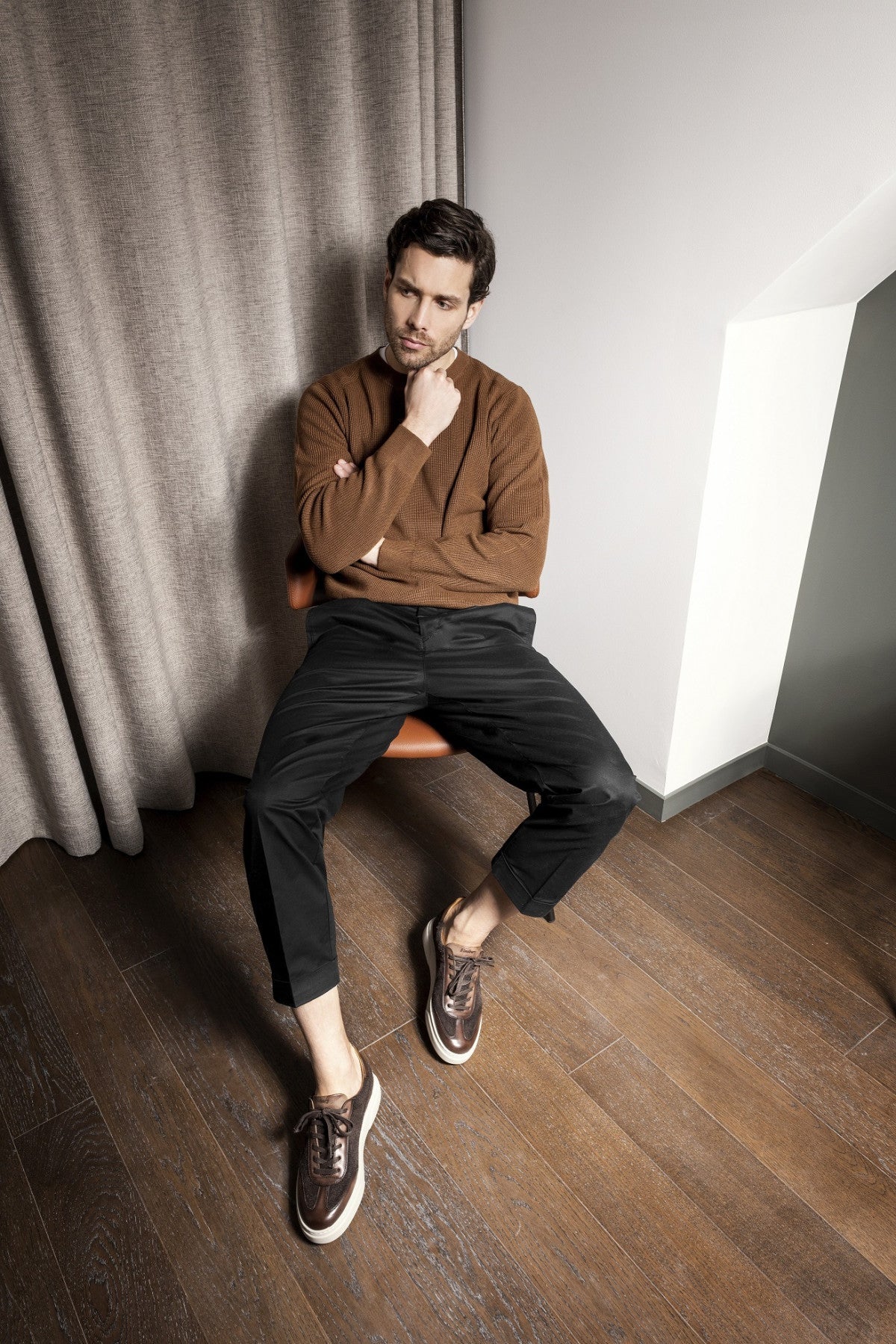 Sneakers MAGNUS Marron chiné