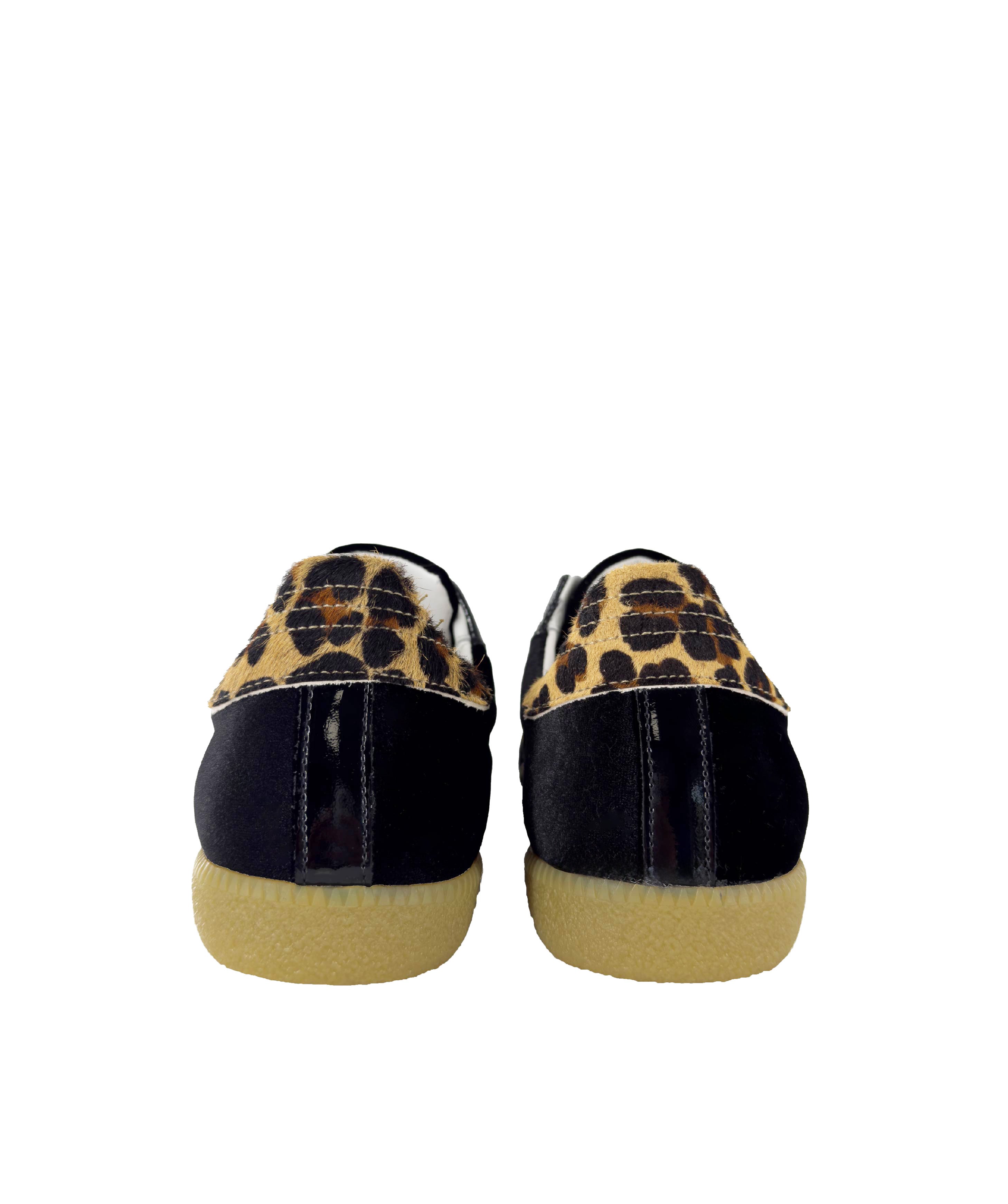 Sneakers MATHILDE Noir Léopard