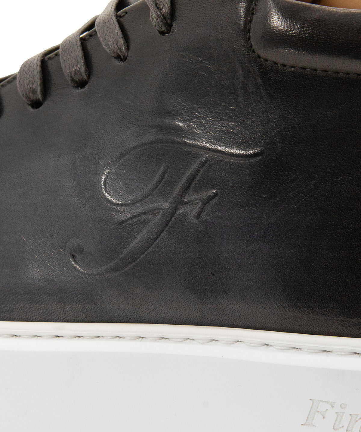 Sneakers Montante MODENA Gris Patiné