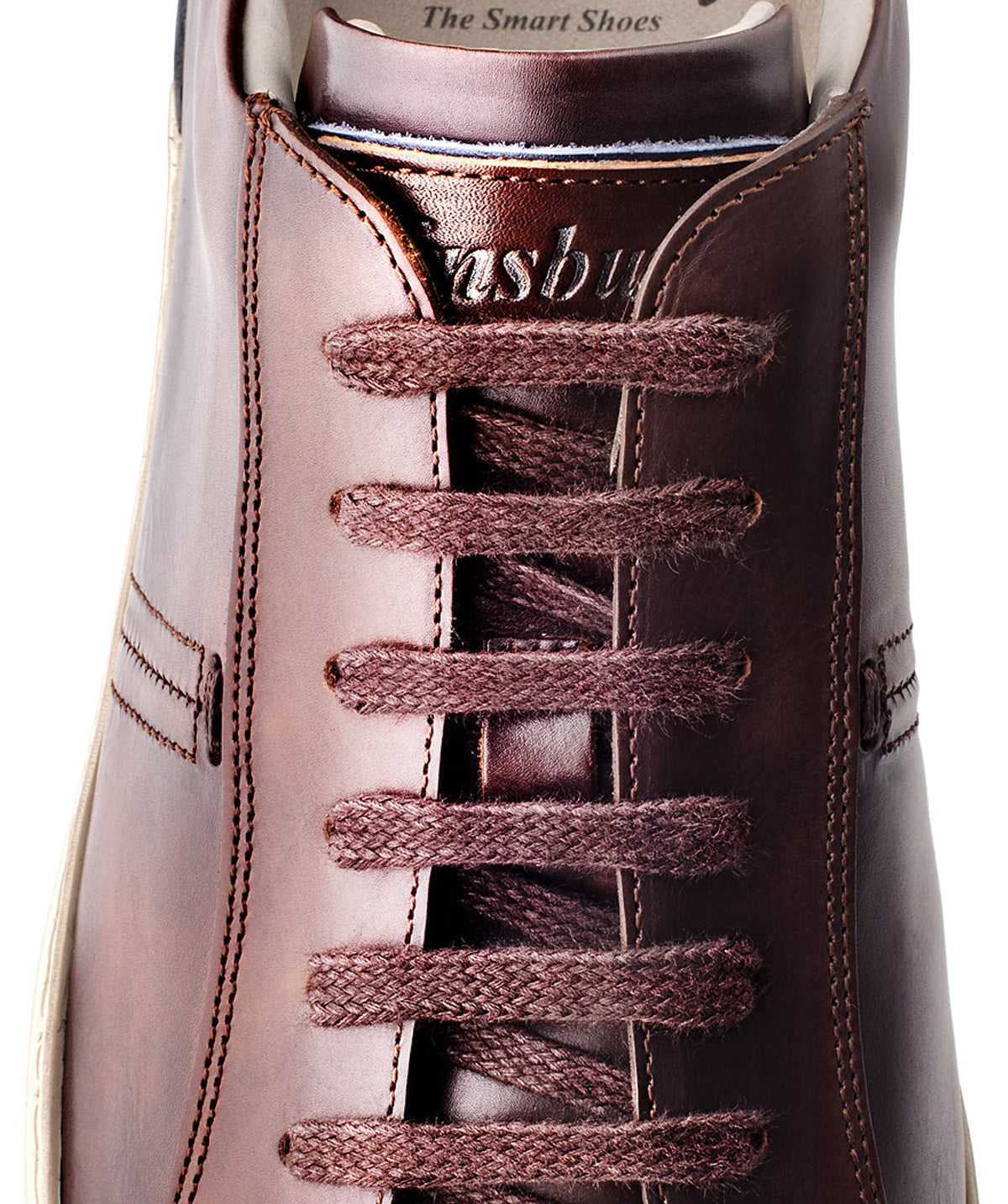 RIVA Patinated Brown Sneakers