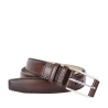 Dark Brown Patina Leather Belt