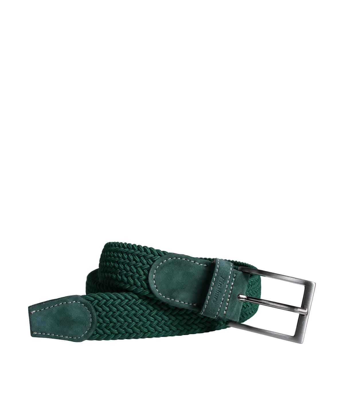 Green Braided Belt