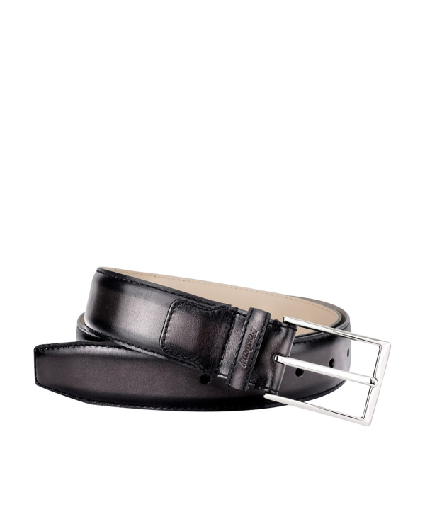 Grey Patina men's Leather Belt