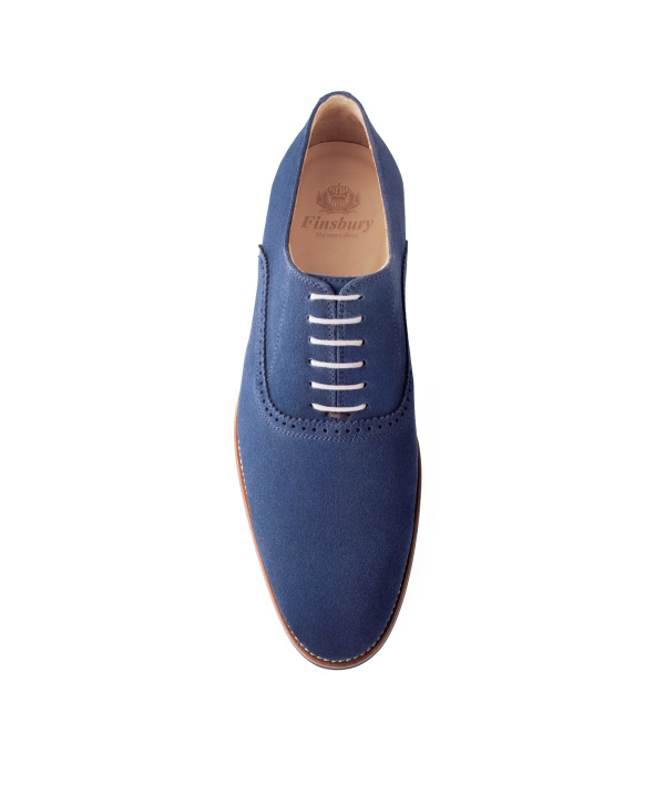Oxford WILL Navy Suede