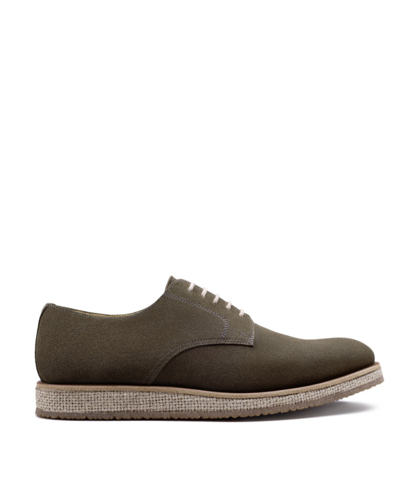 Oxford CAPETOWN Olive suede