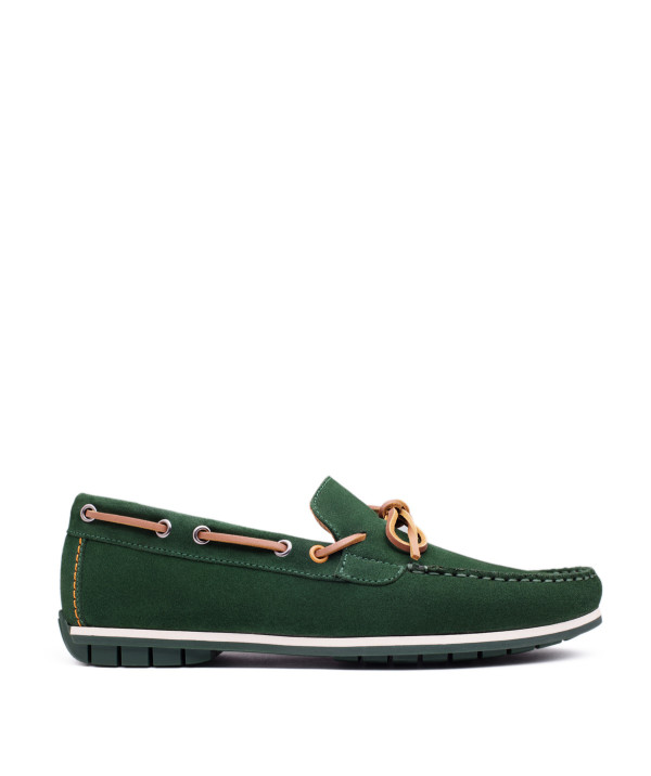 Loafers BOGOTA Green Suede