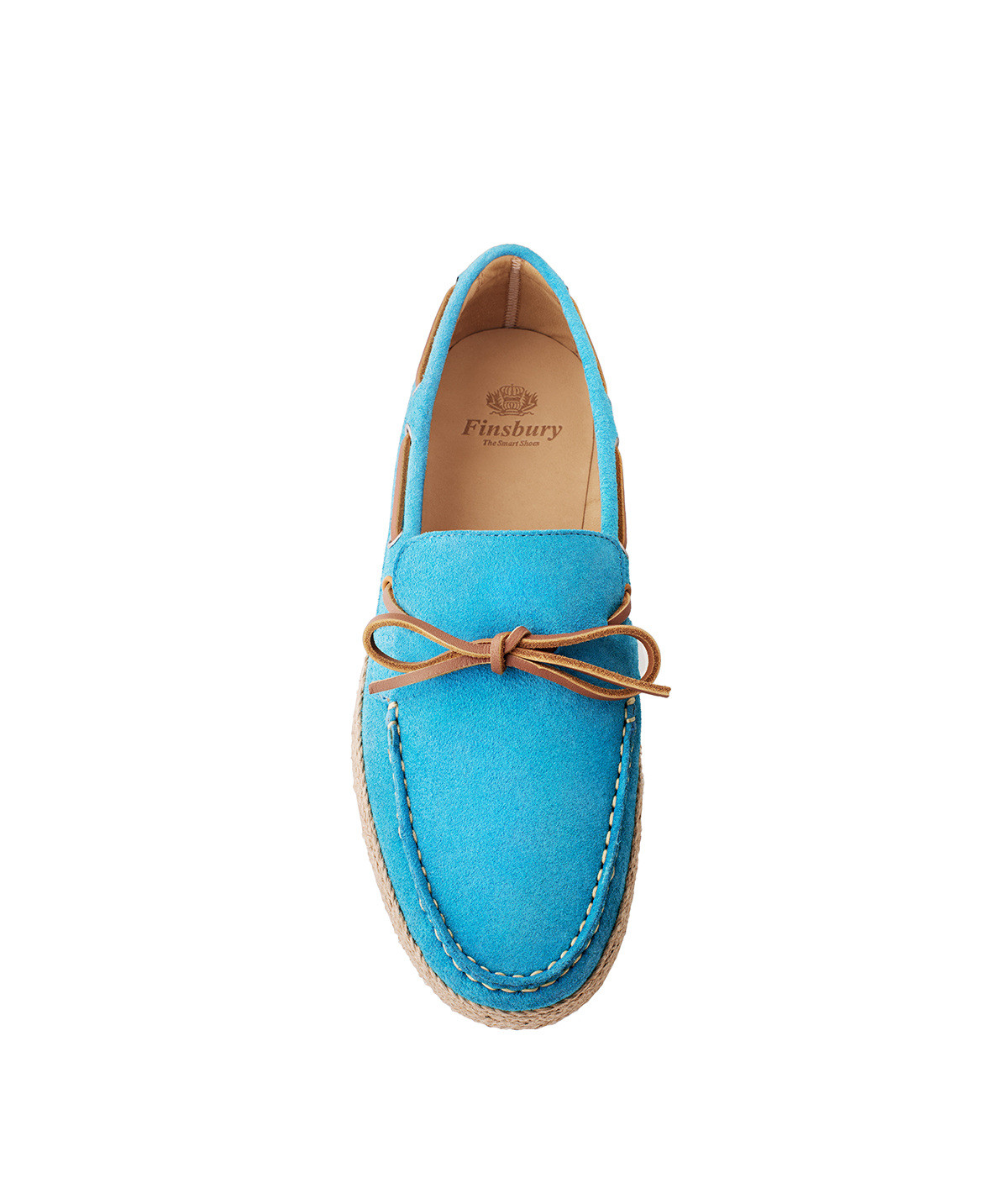 Loafers Panama Turquoise Blue