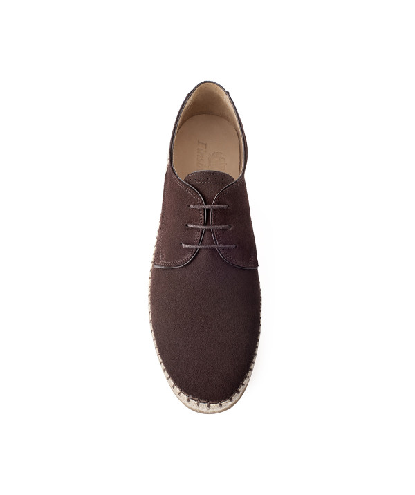 Rope-soled Oxford CALIFORNIA brown