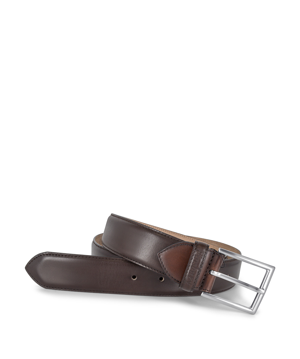 Dark Brown Leather Belt (new model)