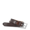 Dark Brown Leather Belt (new model)