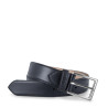 Black Leather Belt (new model)