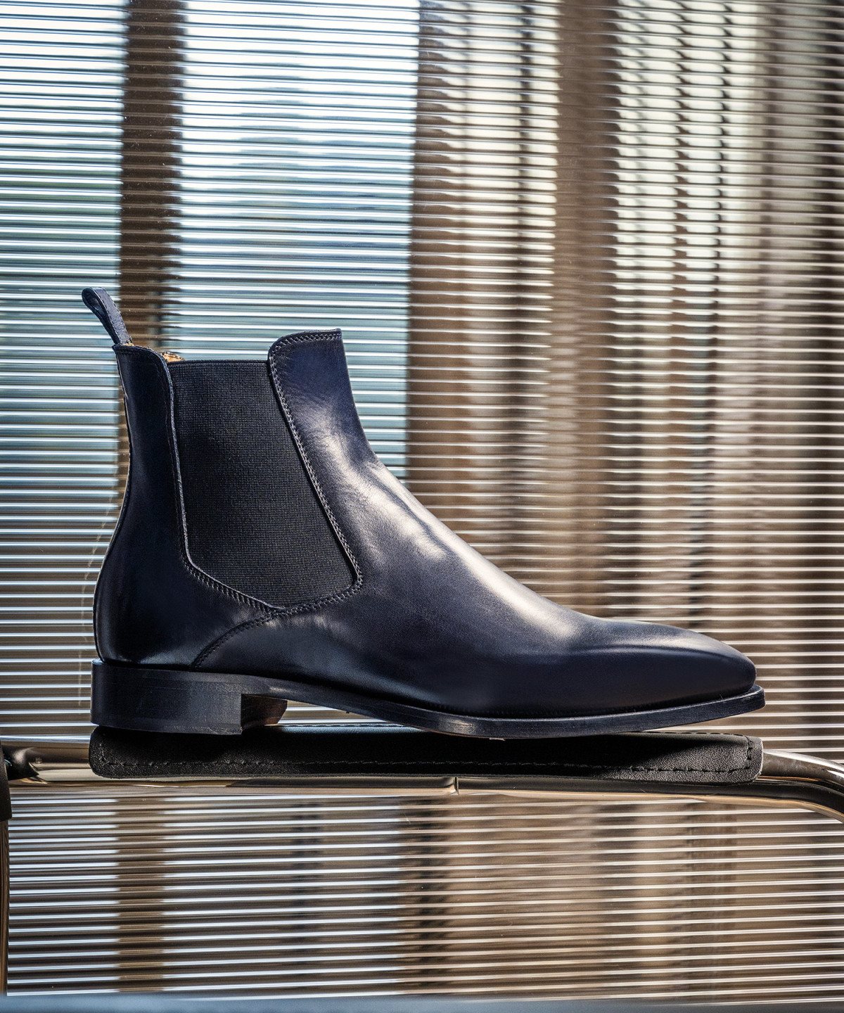 FIRENZE Night Blue Ankle Boots