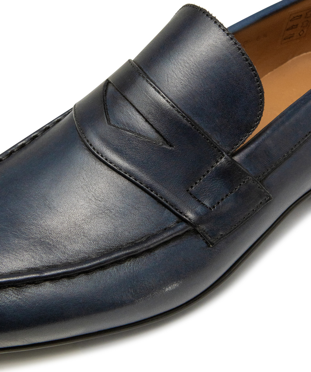 Loafers CLAYTON Blue Patina