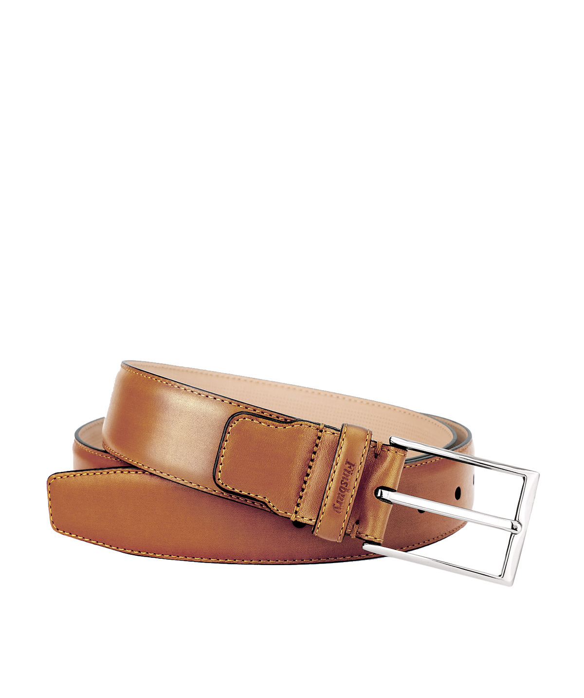 Gold Patina Leather Belt