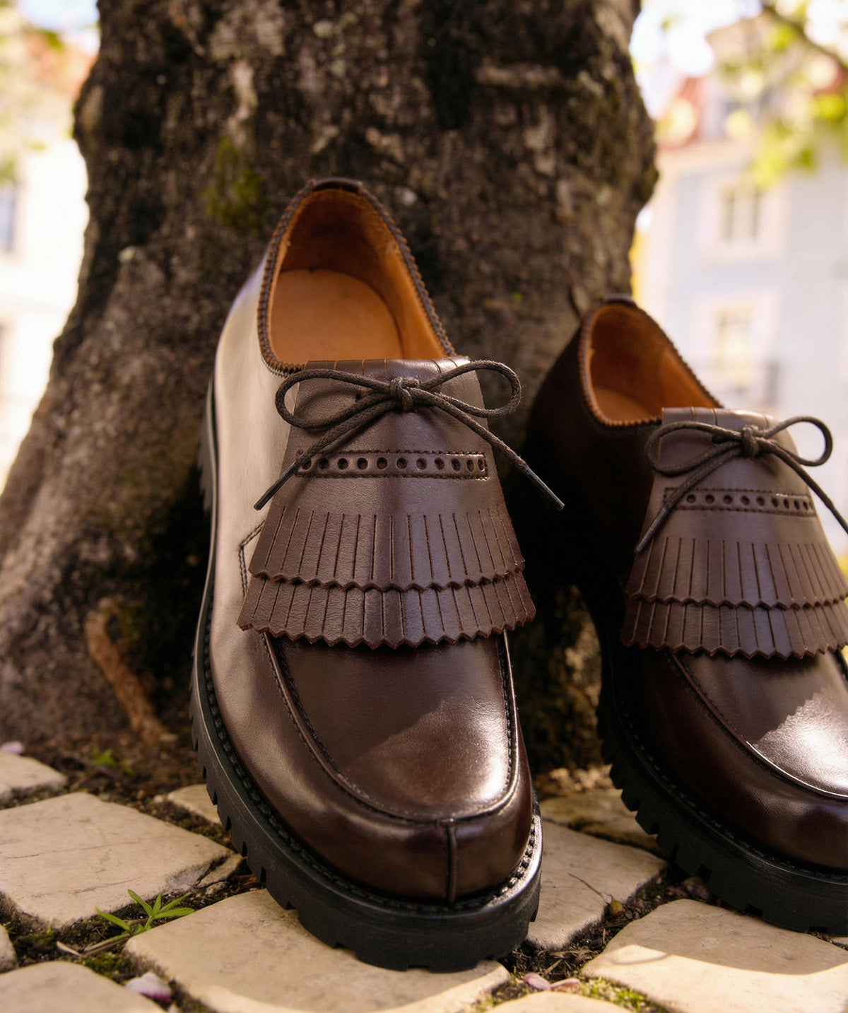 Derbies LEONIE Brun