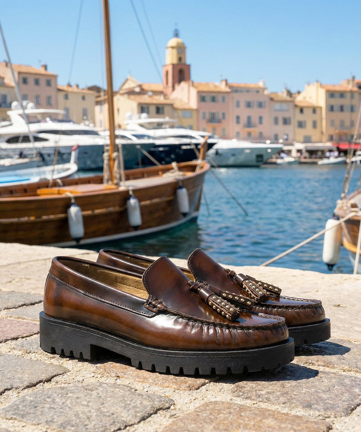 Mocassins ARIANE Brun