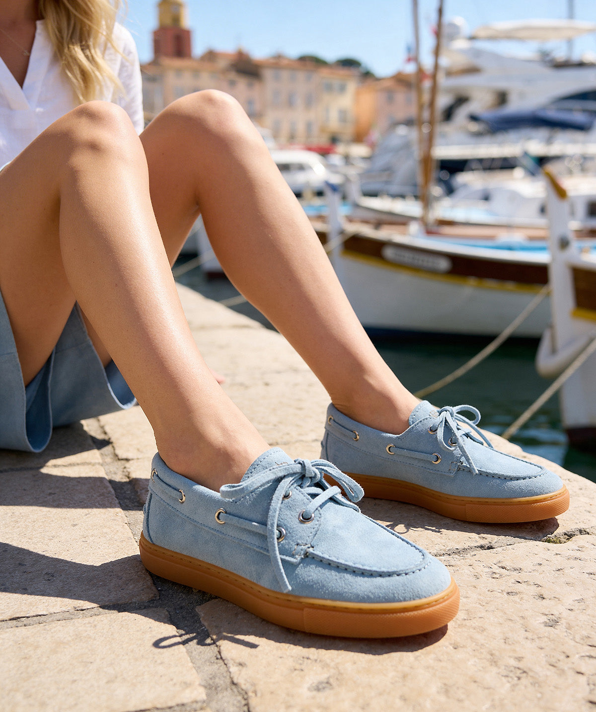 Mocassins ANITA Ciel