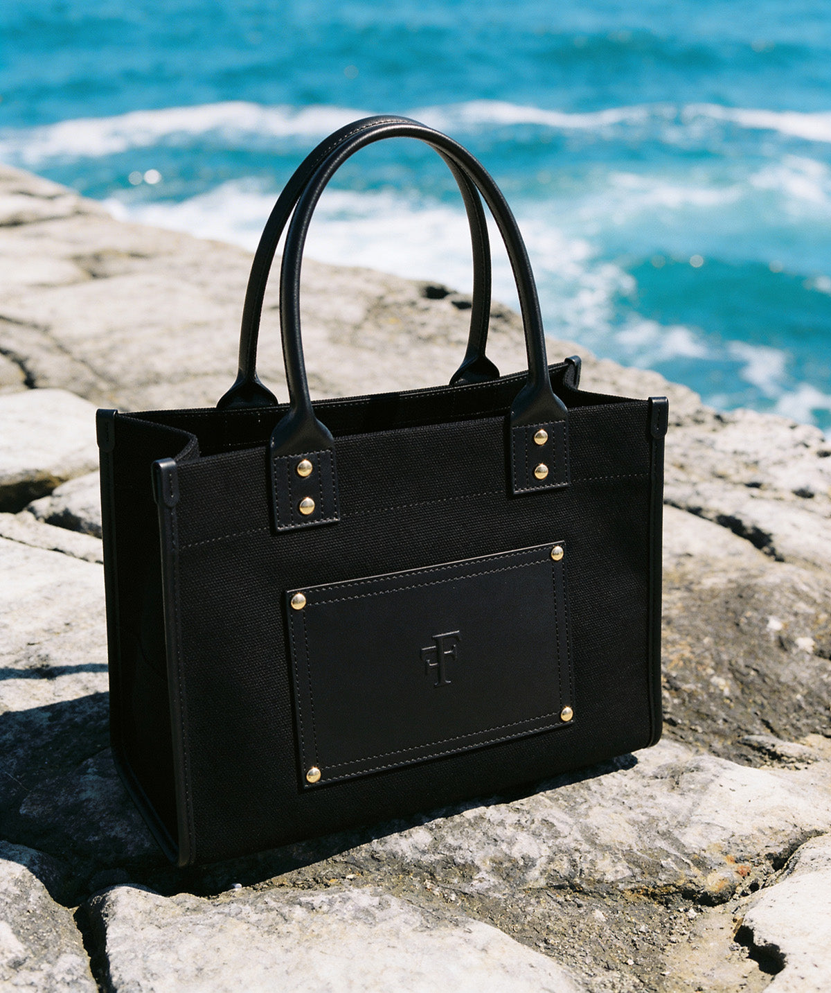 FF27 Black Tote Bag