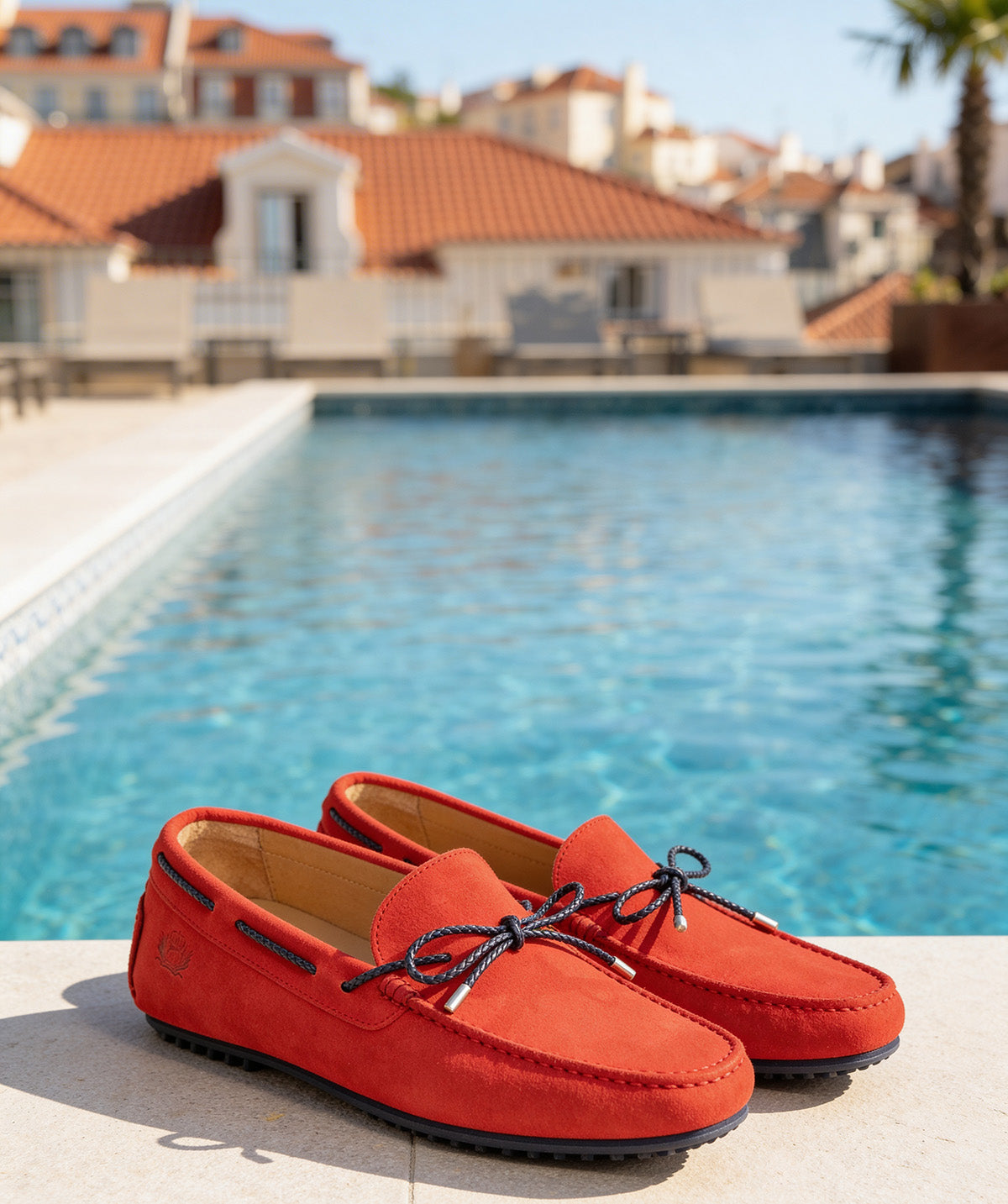 Mocassin CANCUN Daim Rouge
