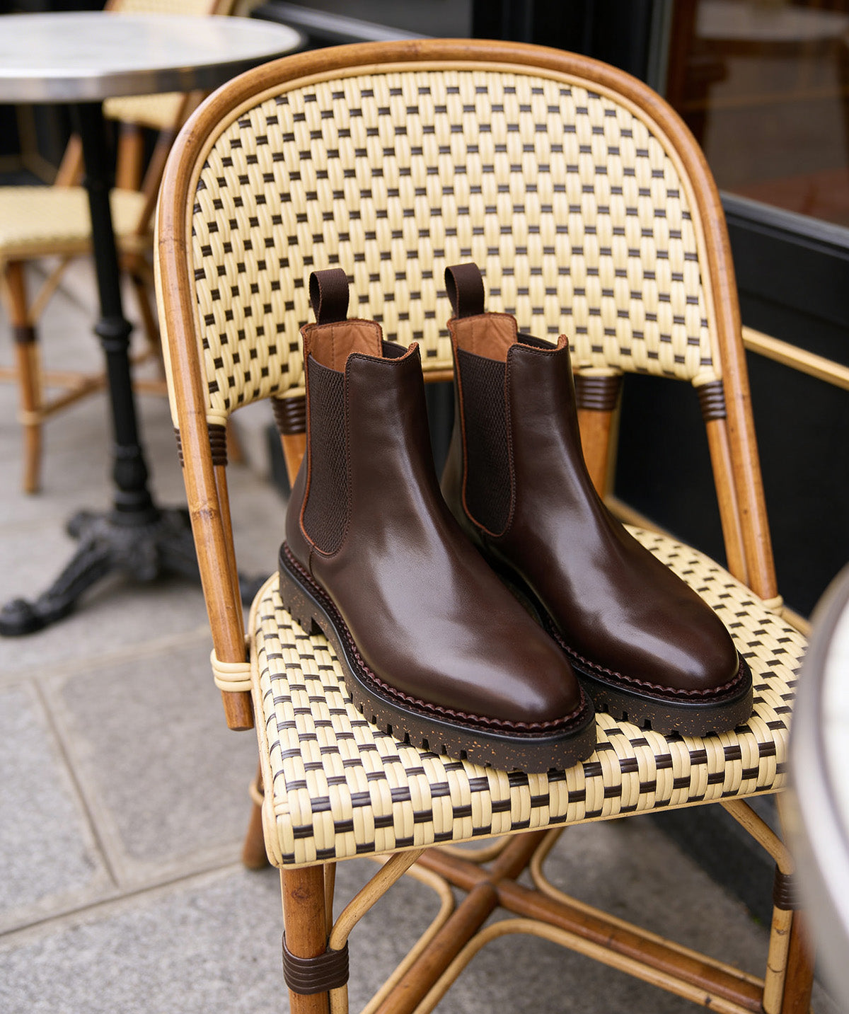 FULHAM Brown Ankle Boots - Finsbury Shoes