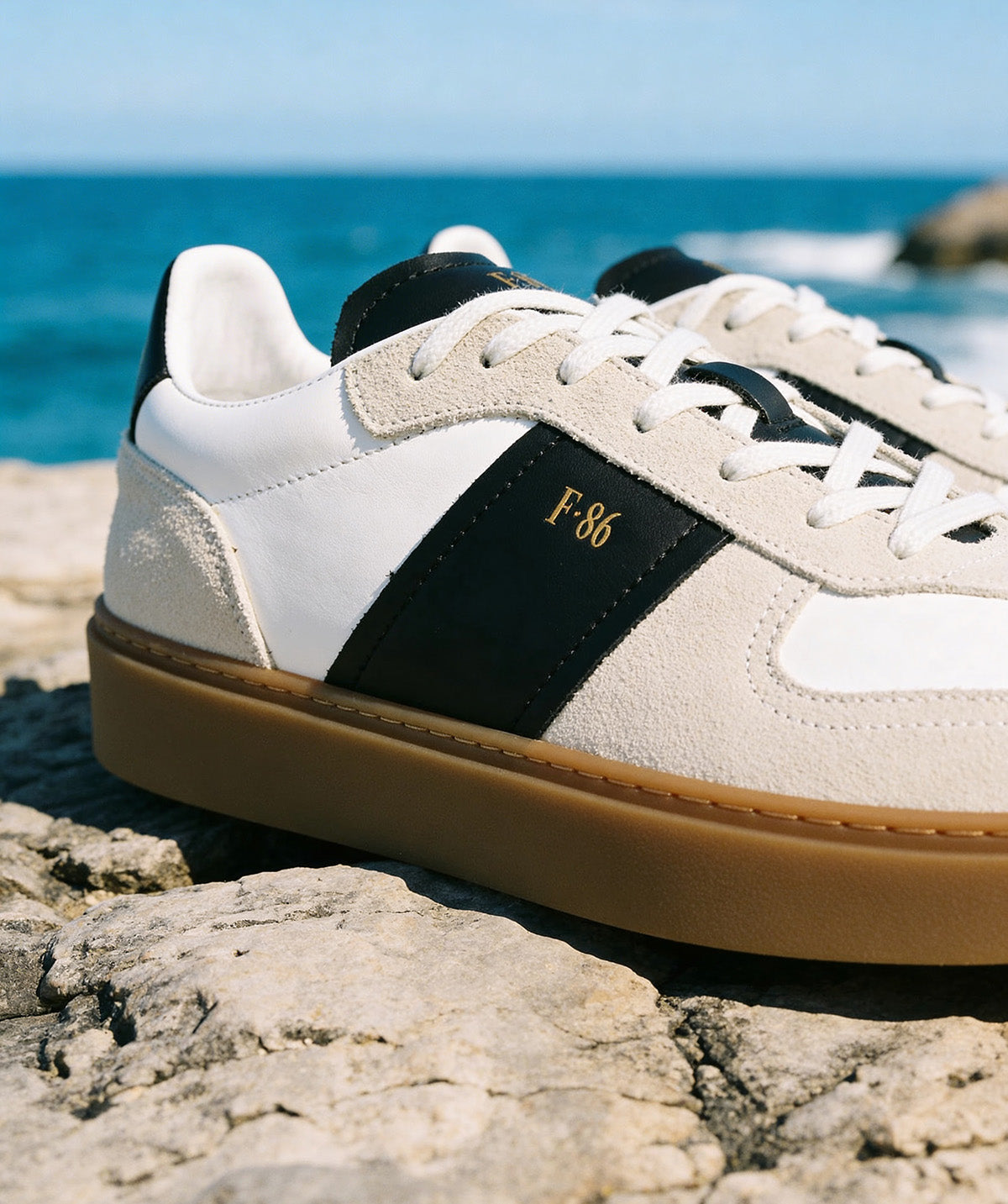 Sneakers ALEXIS Noir et Blanc