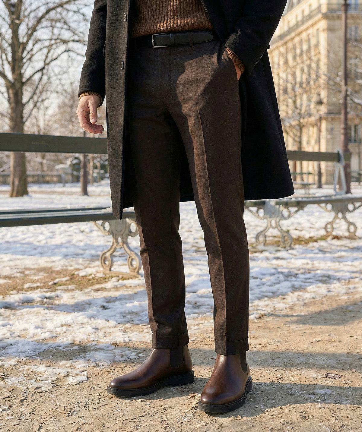 ANTON Brown Ankle Boots