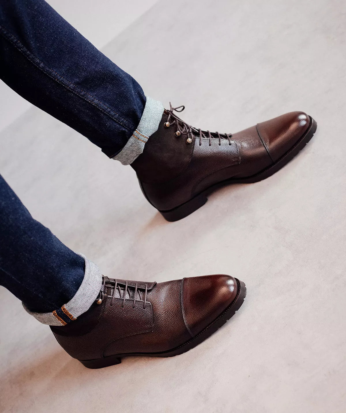 GRAHAMS Black Ankle Boots